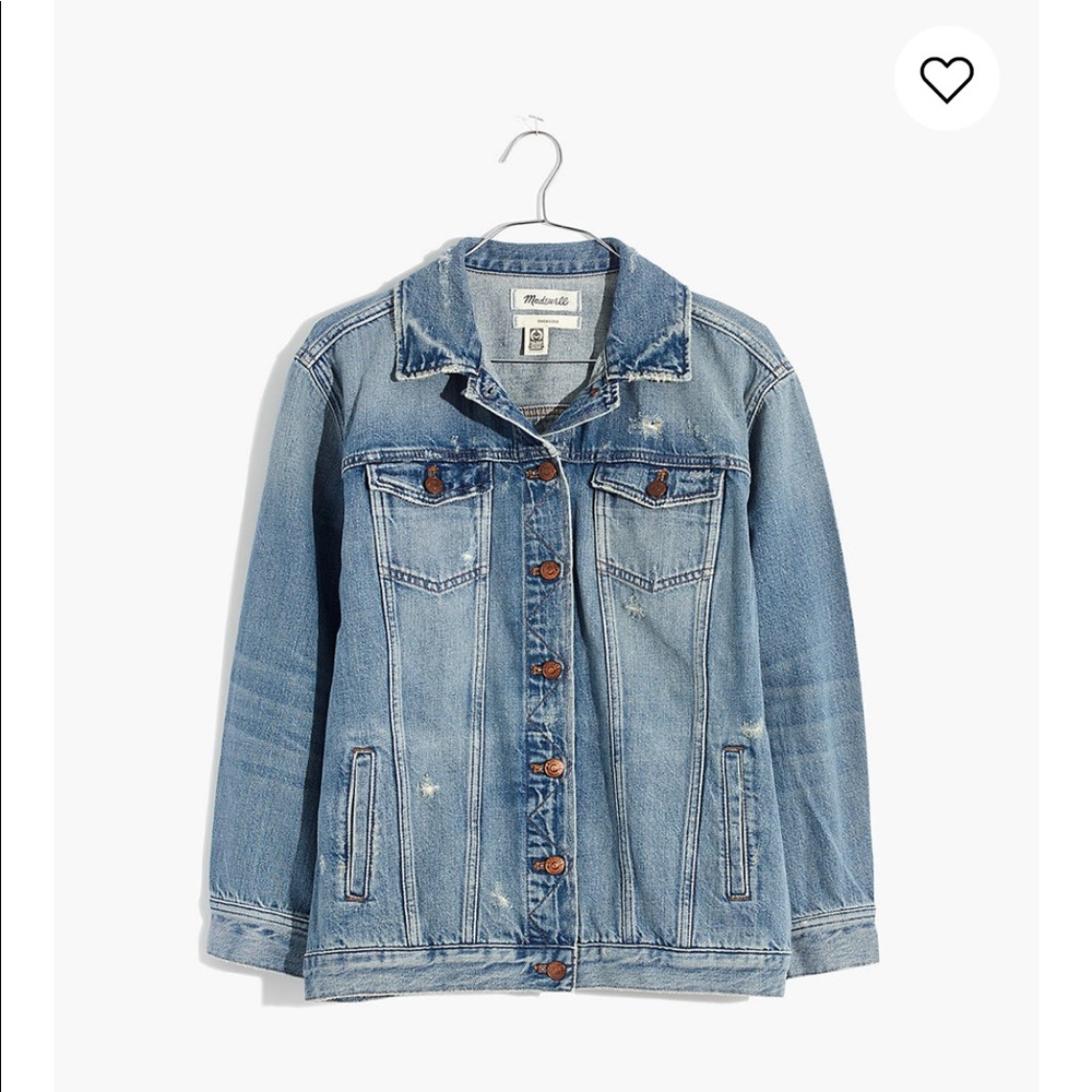 Madewell Oversized Denim Jacket